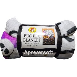Buc-ee's Soft & Comfy Blanket - Halloween 2025 LIMITED EDITION
